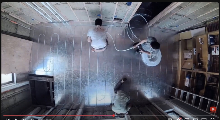 Installing Ecowarm Radiant Floor Heating