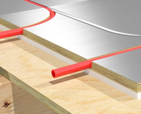 Ecowarm Radiantboard EPS Over Subfloor