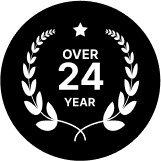 Over 24 Years