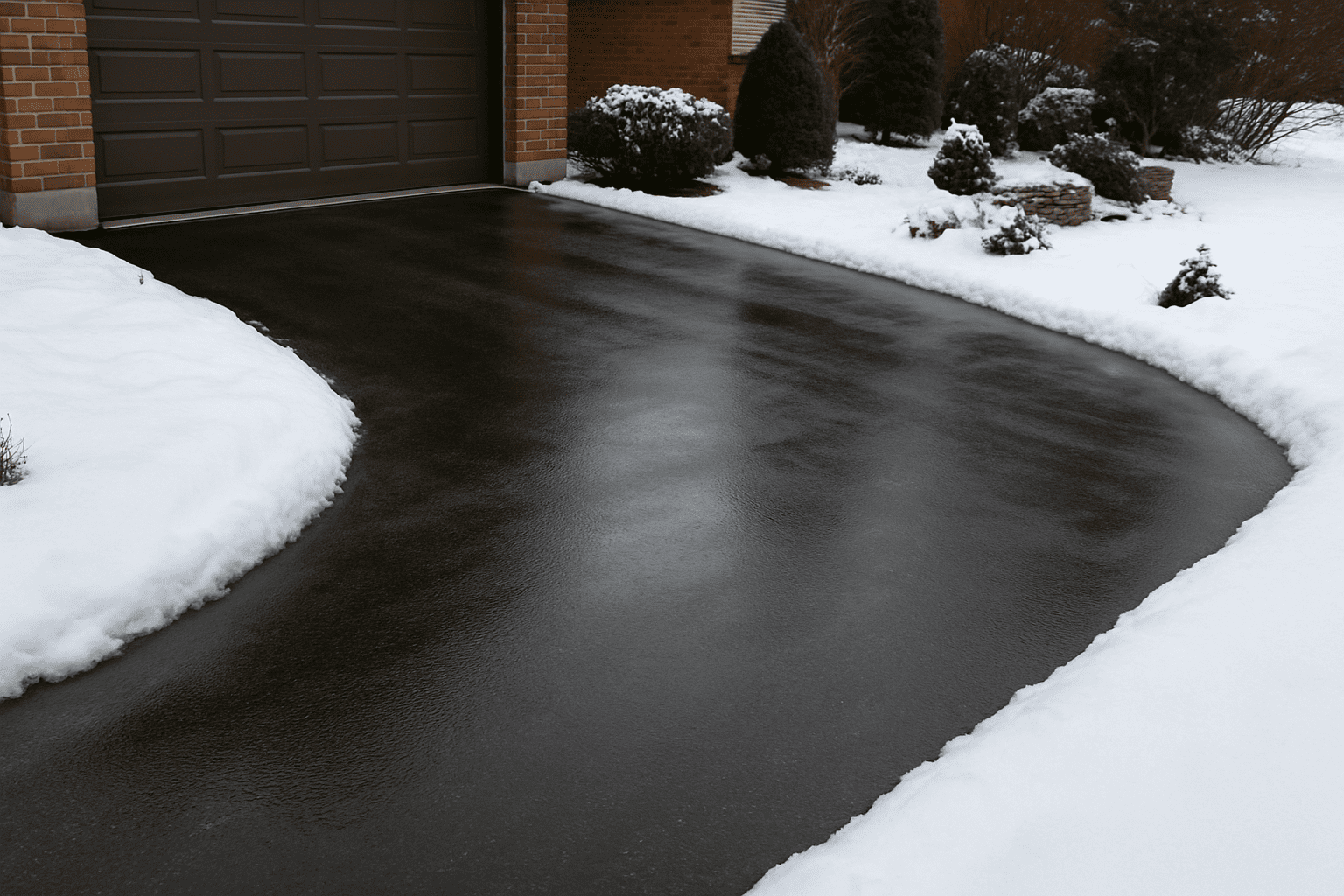 Heated Driveway Installation