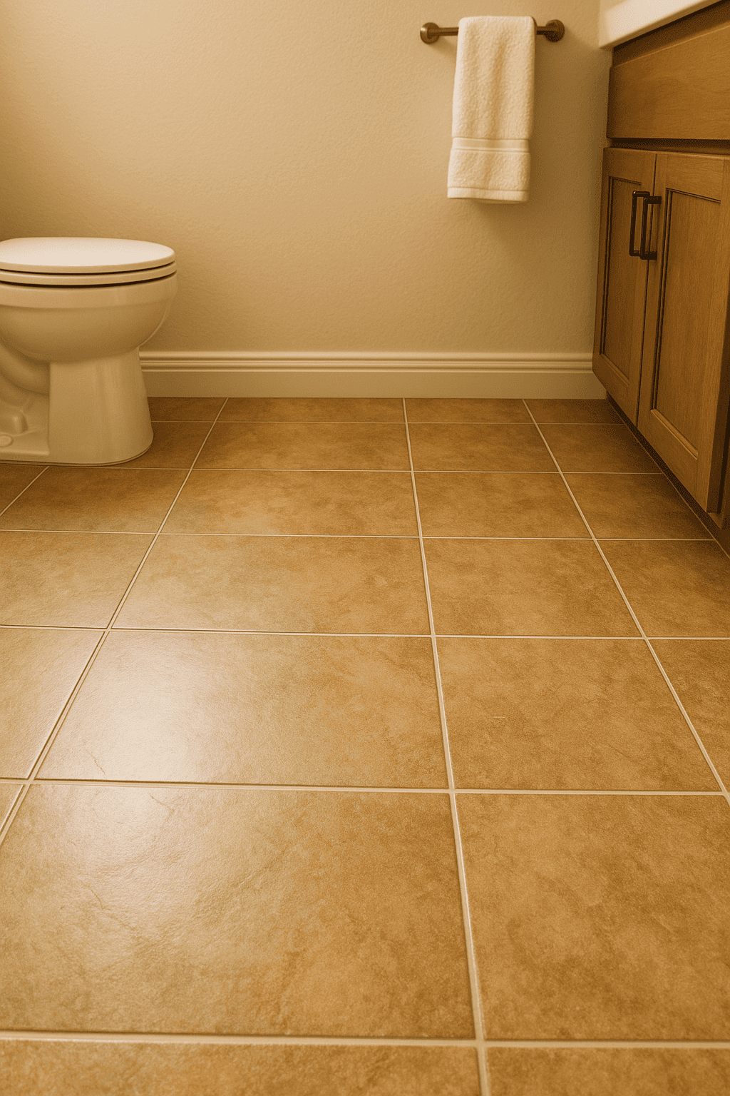 Electric radiant floor heating, a great solution for small spaces like bathroom kitchen etc