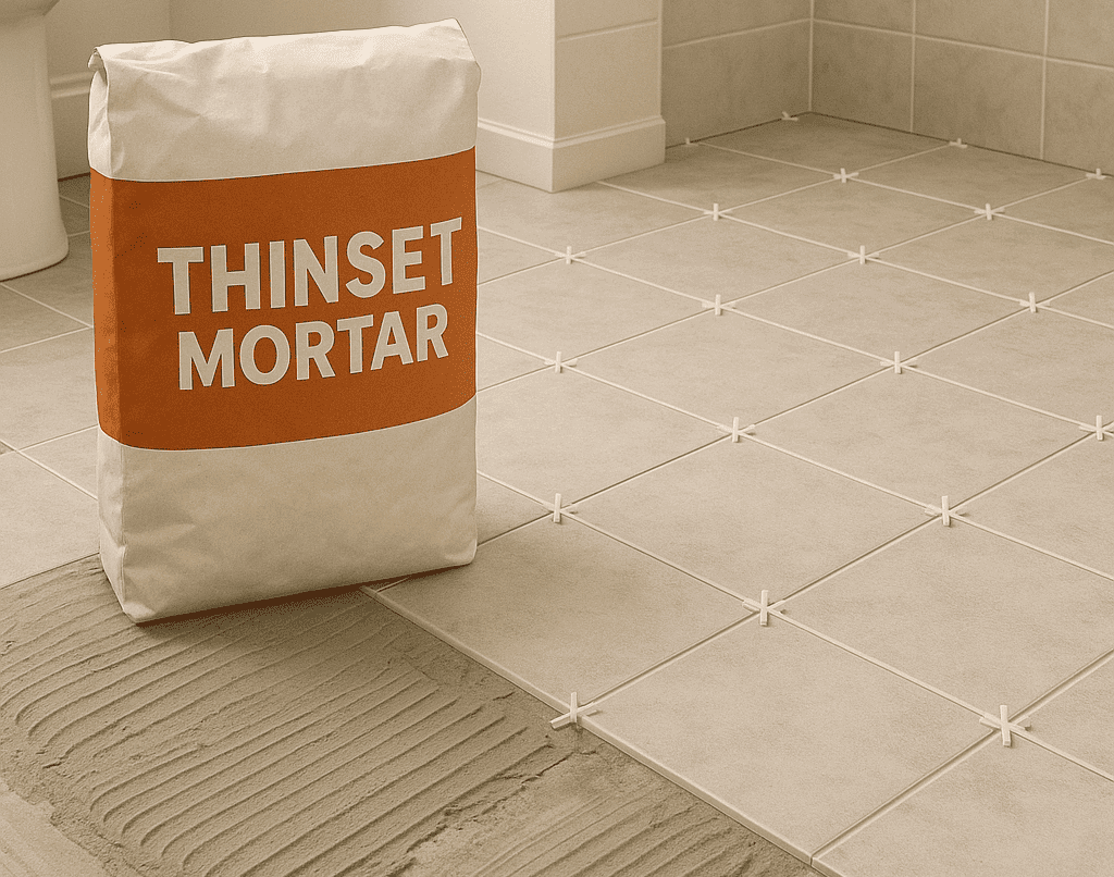modified vs unmodified thinset morter