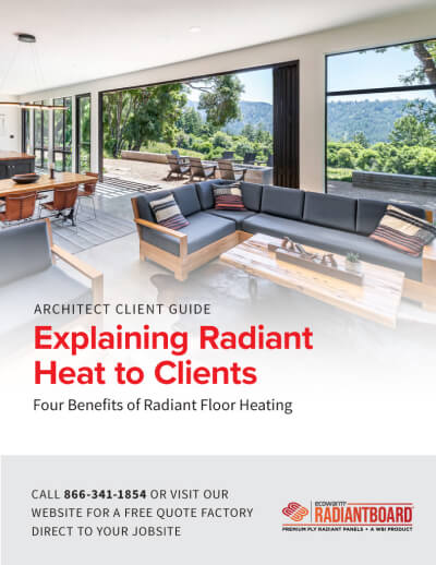 Ecowarm RadiantBoard Architect Client Guide
