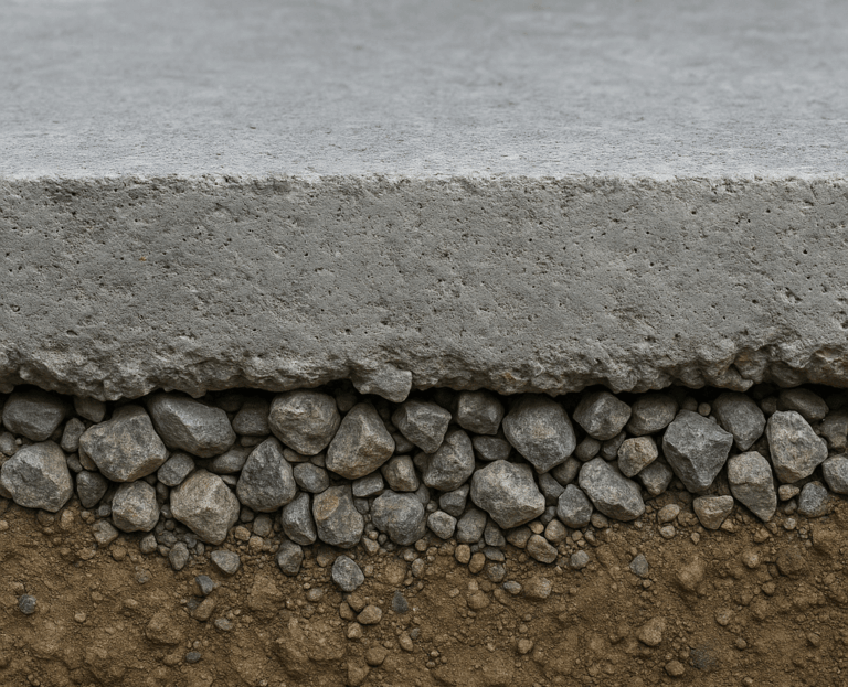 Insulate concrete floor from cold