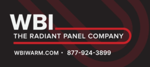 WBI - The Radiant Panel Company logo