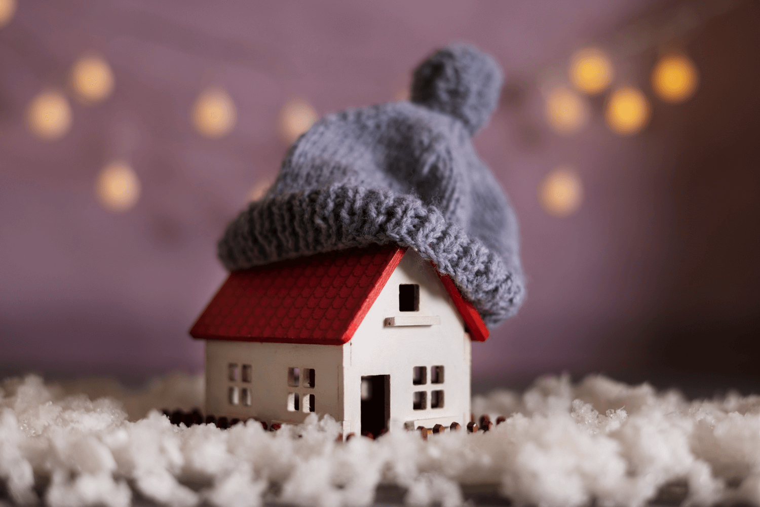 home in a cold climate
