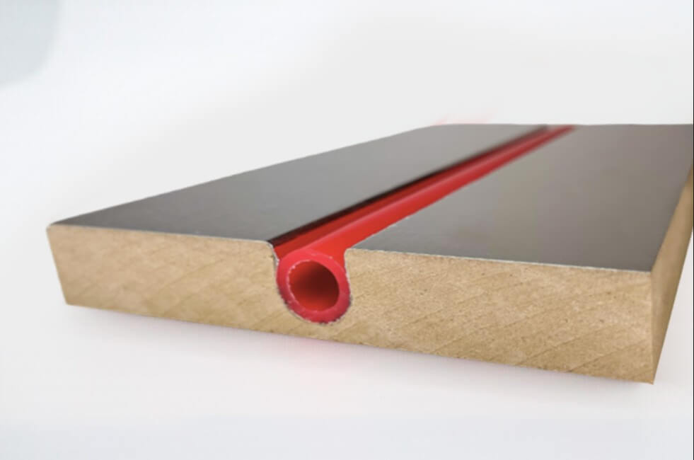 Thermalboard Radiant Floor Heating Sample