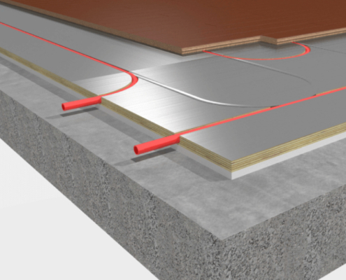 Radiant Heat Over Concrete Slab