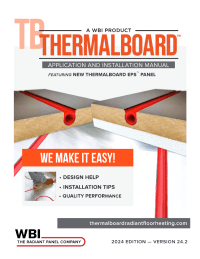 Thermalboard Installation Manual for radiant floor heating system