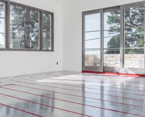 Residential Property with Multiple Types of Flooring Goods