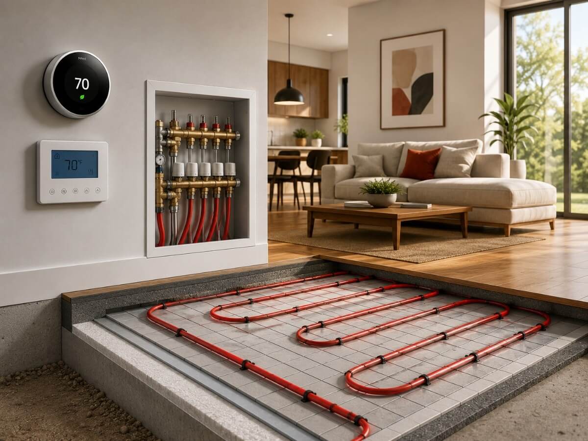 Radiant Floor Heating Thermostat