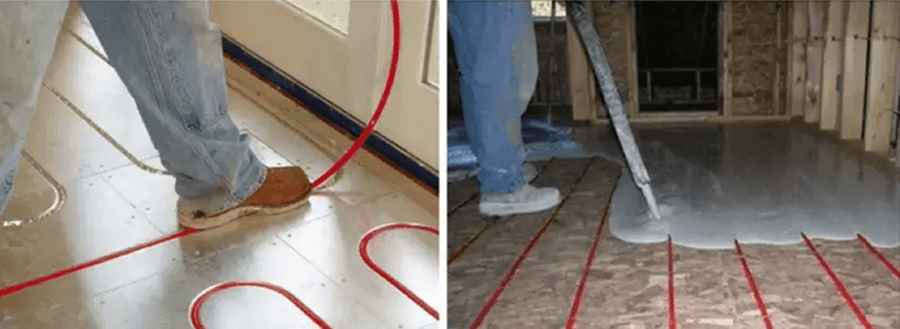 Thermalboard vs gypsum pour