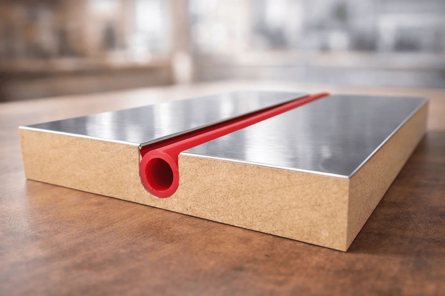 ThermalBoard low-profile radiant floor heating panel